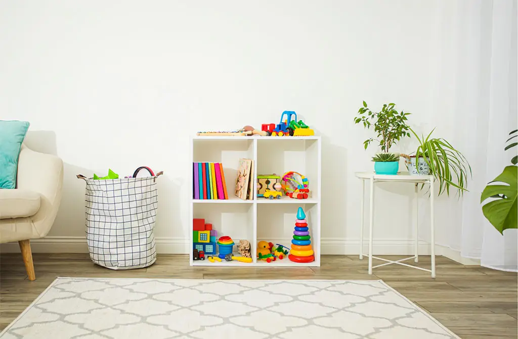 Professional Living Room & Play Room Organizing in Central Ohio