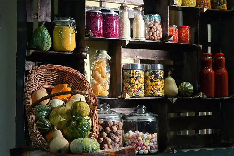 Rhapsody Room Organization organizing goods in a cellar in Central Ohio.